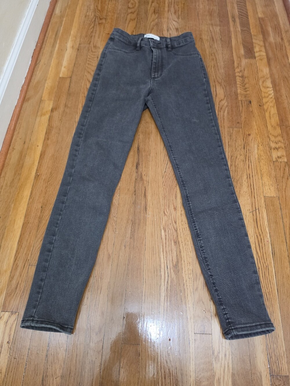 ZARA Women’s High-Rise Black Jeans Size 2